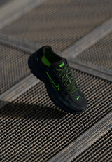 P 6000 PRM - Baskets basses - black/green strike/anthracite