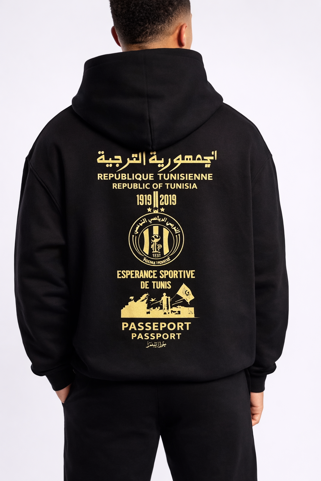 Hoodie Taraji Black