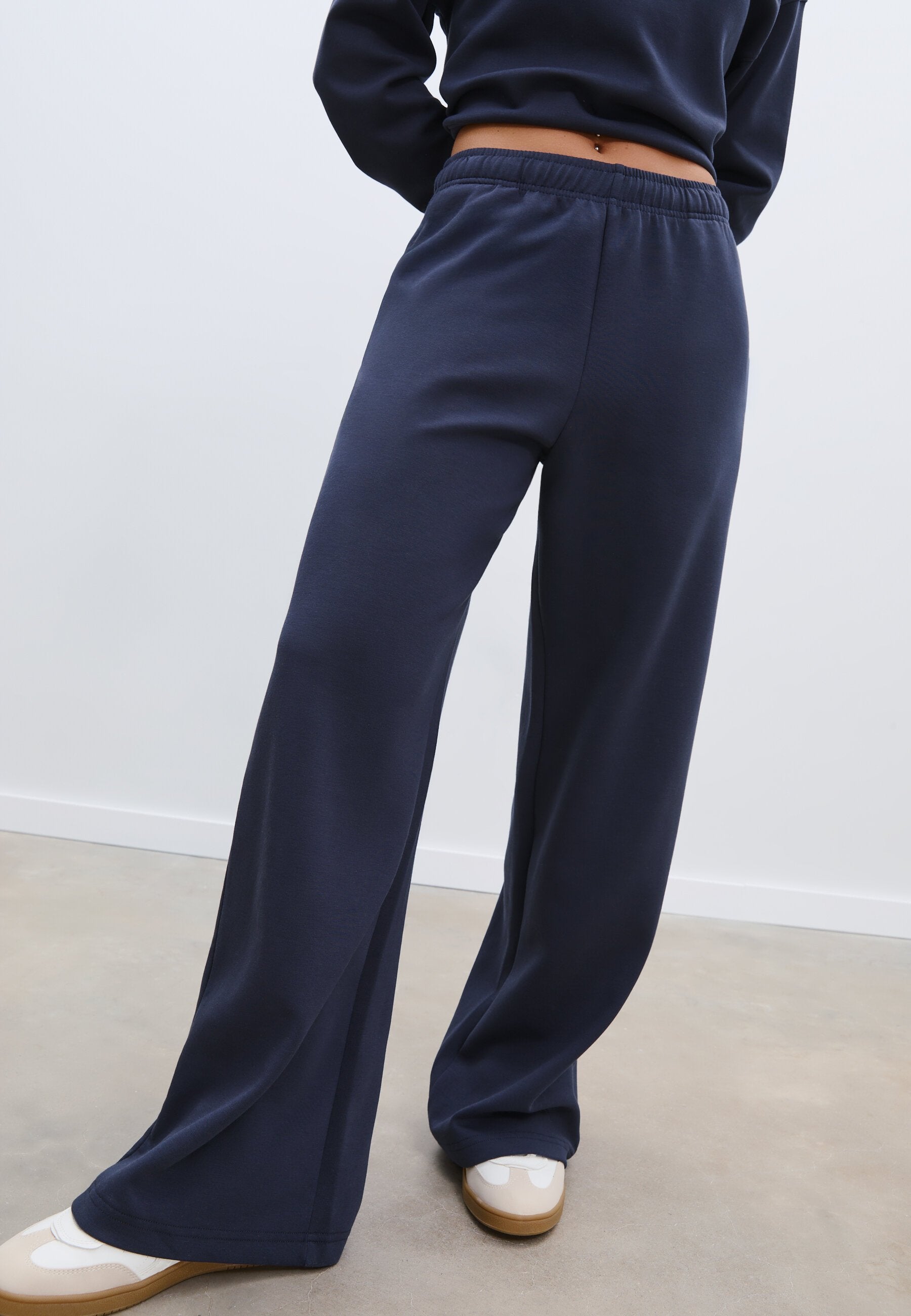 JOGGER - Pantalon de survêtement - mottled dark blue