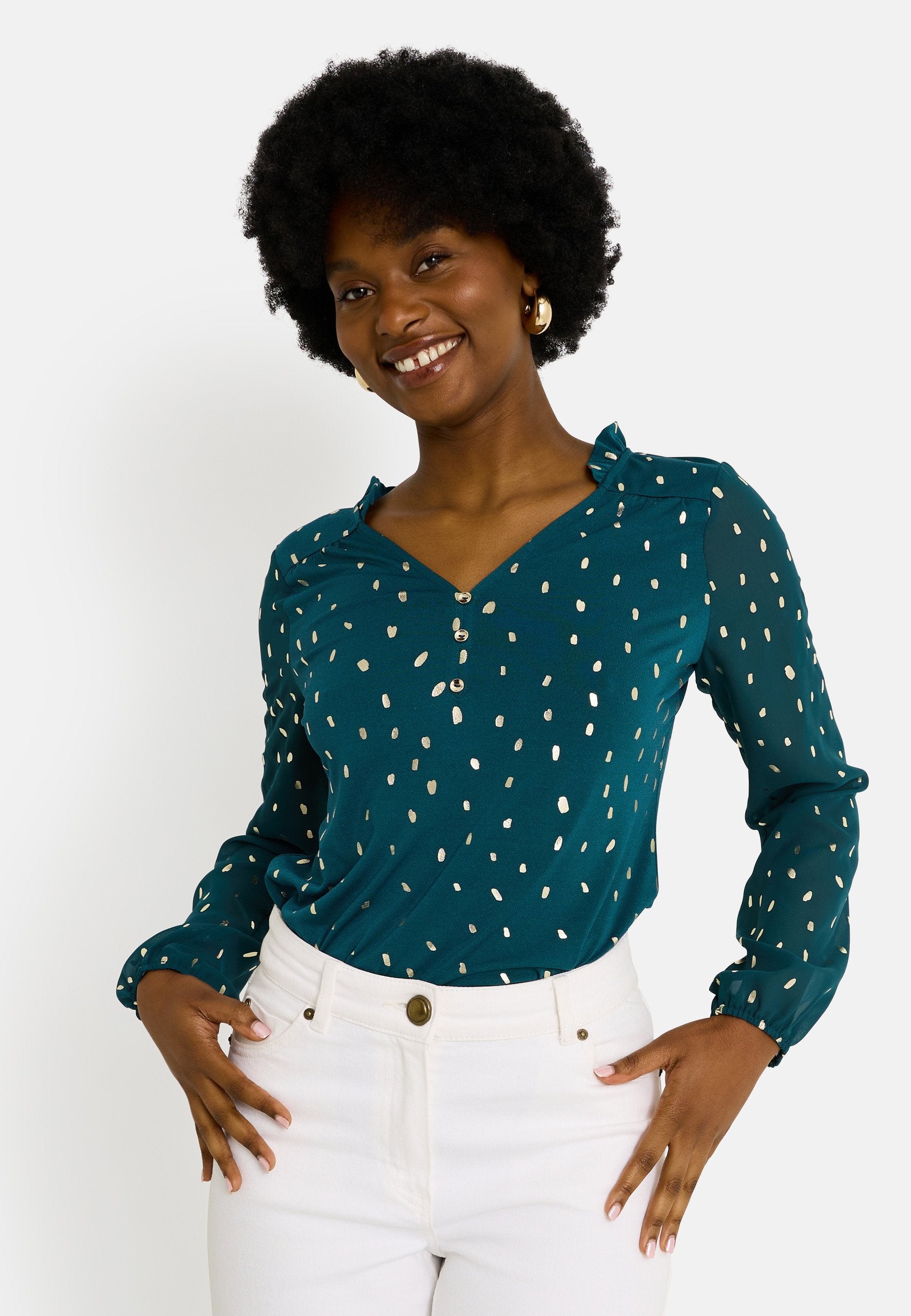 Blouse - vert