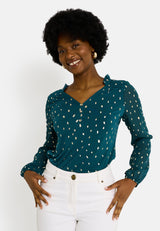 Blouse - vert