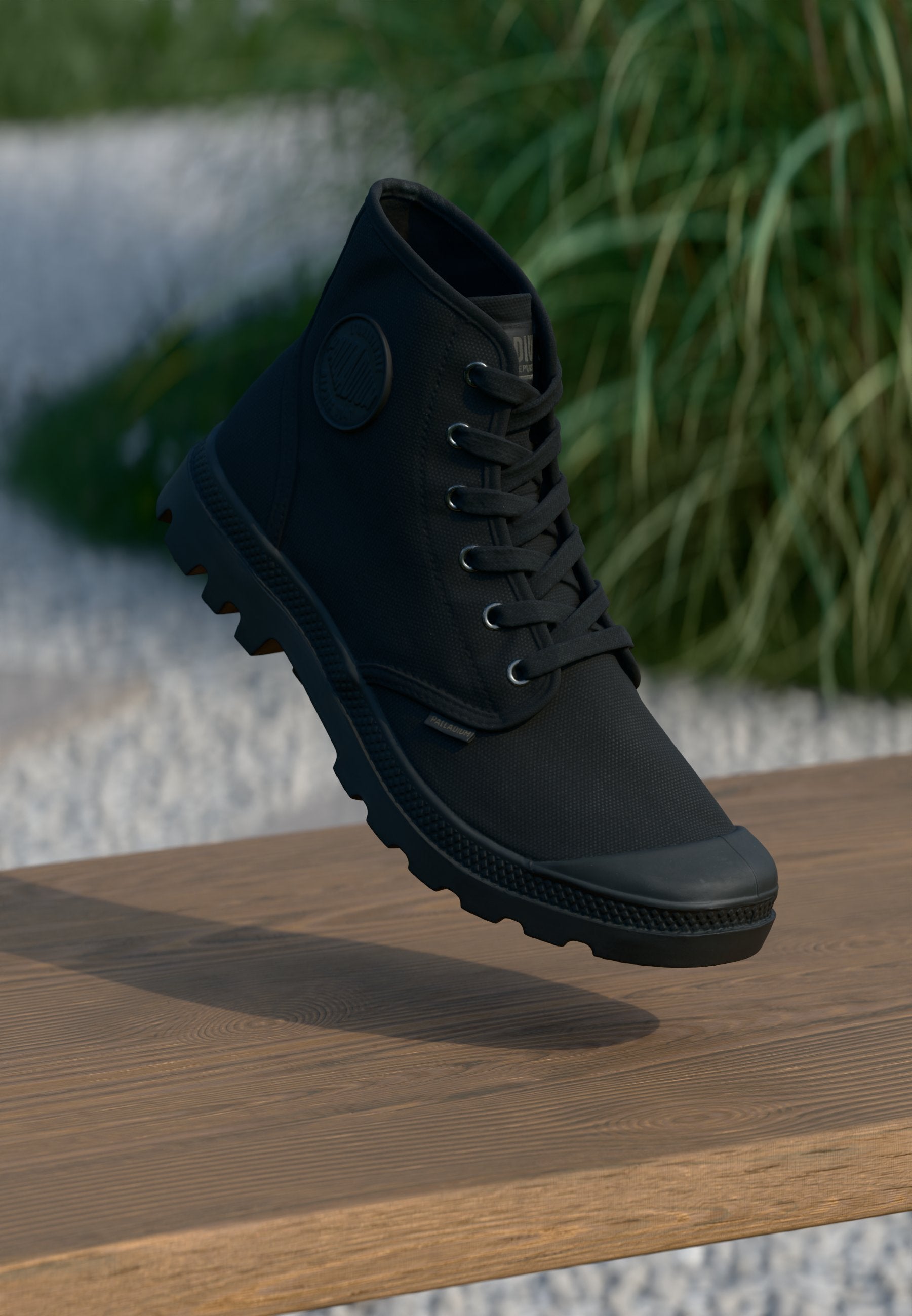 PAMPA HI - Bottines à lacets - black