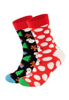BIG DOT SNOWMAN GIFT SET UNISEX 2 PACK - Chaussettes - multicolored