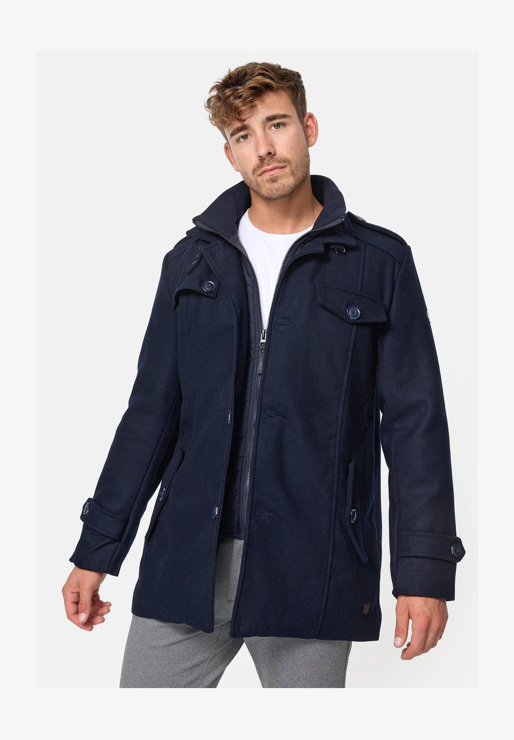 BRANDAN - Manteau court - dark blue