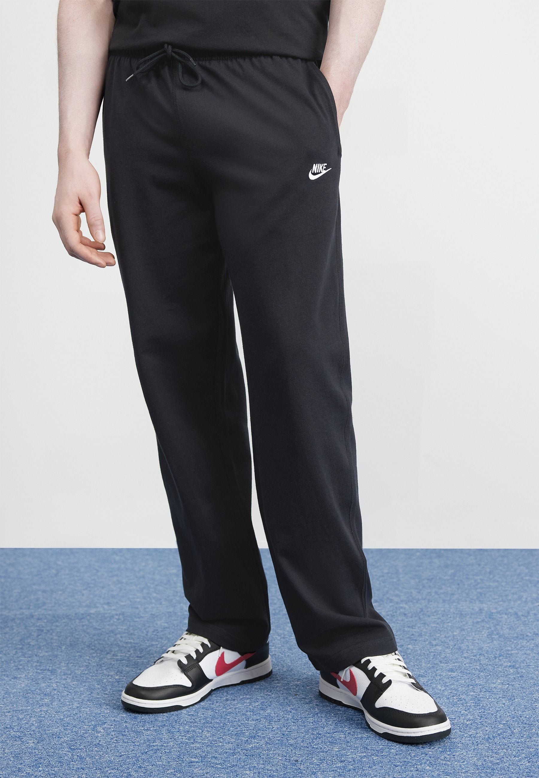 Pantalon de survêtement - black/(white)
