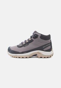 SHELTER WP - Bottes de neige - plum kitten/phantom/desert tan