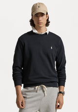 LOOPBACK FLEECE SWEATSHIRT - Sweatshirt - black