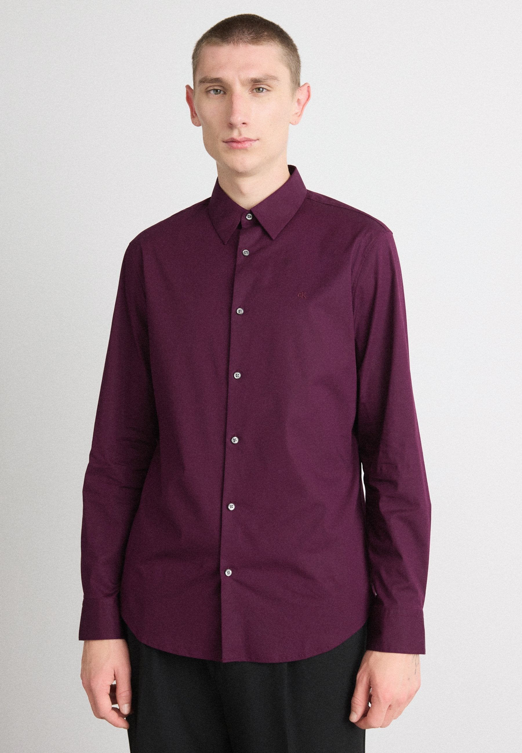 SLIM FIT - Chemise classique - passion plum
