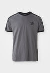 ADICOLOR CLASSICS 3-STRIPES - T-shirt imprimé - grey five/black