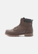 Bottines à lacets - dark brown