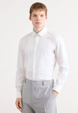 KAMERON - Chemise - open white