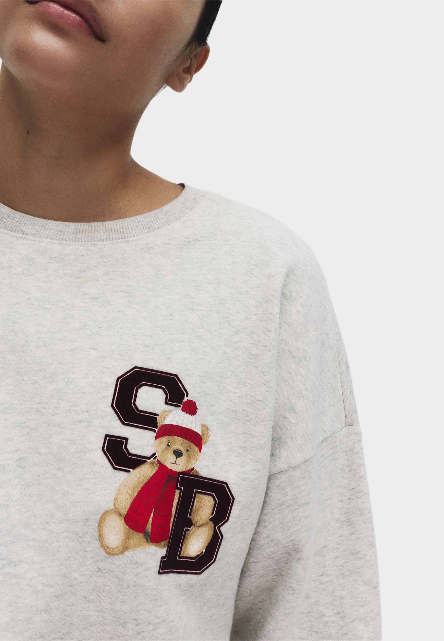 BEAR SET - Pyjama - grey mix