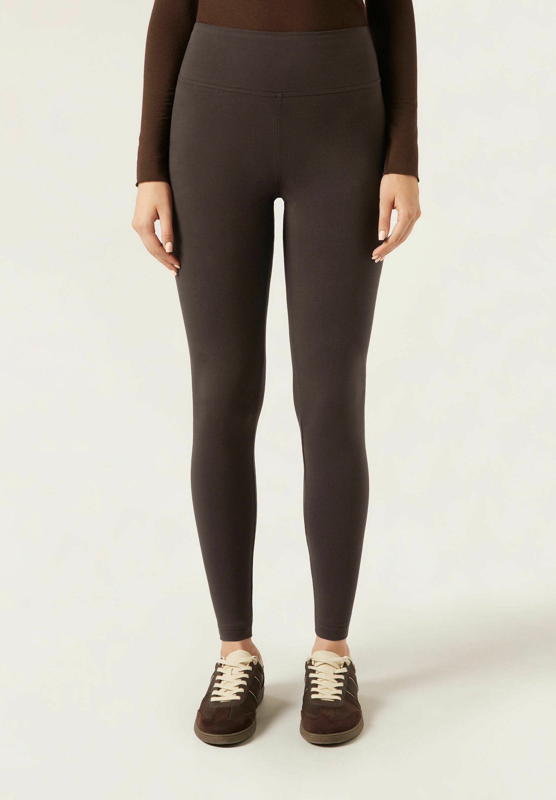 Legging (type pantalon) - brown