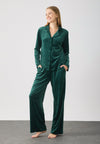 SET - Pyjama - dark green