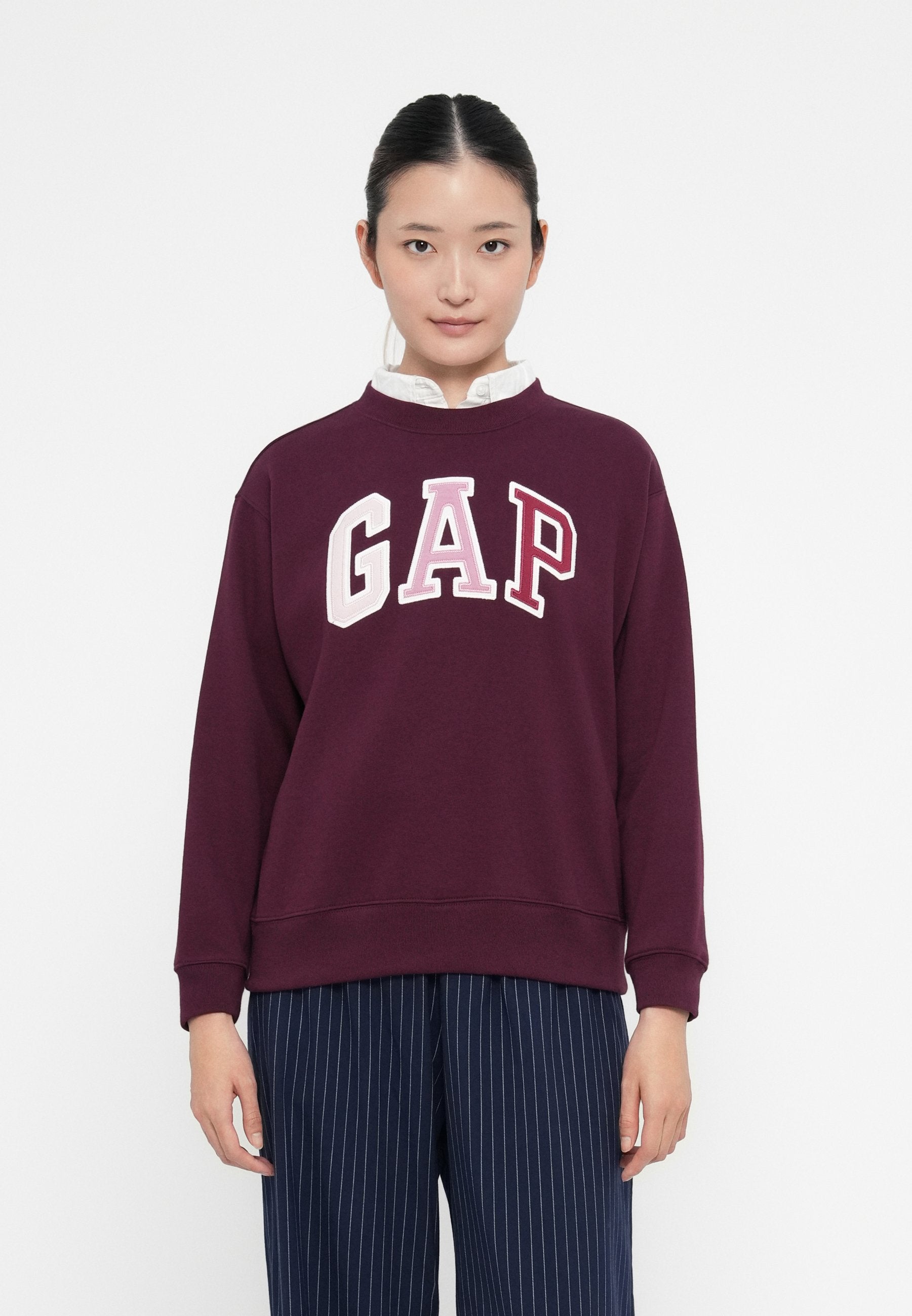 HERITAGE CREW - Sweatshirt - tuscan red