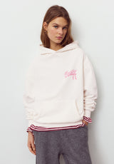 BOW GRAPHIC - Sweat à capuche - white