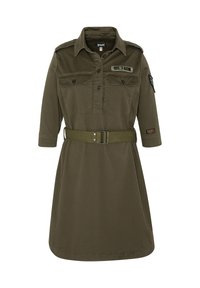 ROBJANEW - Robe chemise - kaki