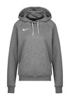 PARK - Sweat à capuche - charcoal heather / white