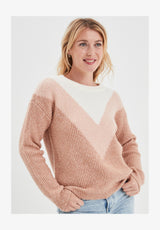 Pullover - rose clair
