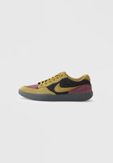FORCE 58 UNISEX - Baskets basses - black/olive flak/burgundy crush/off noir