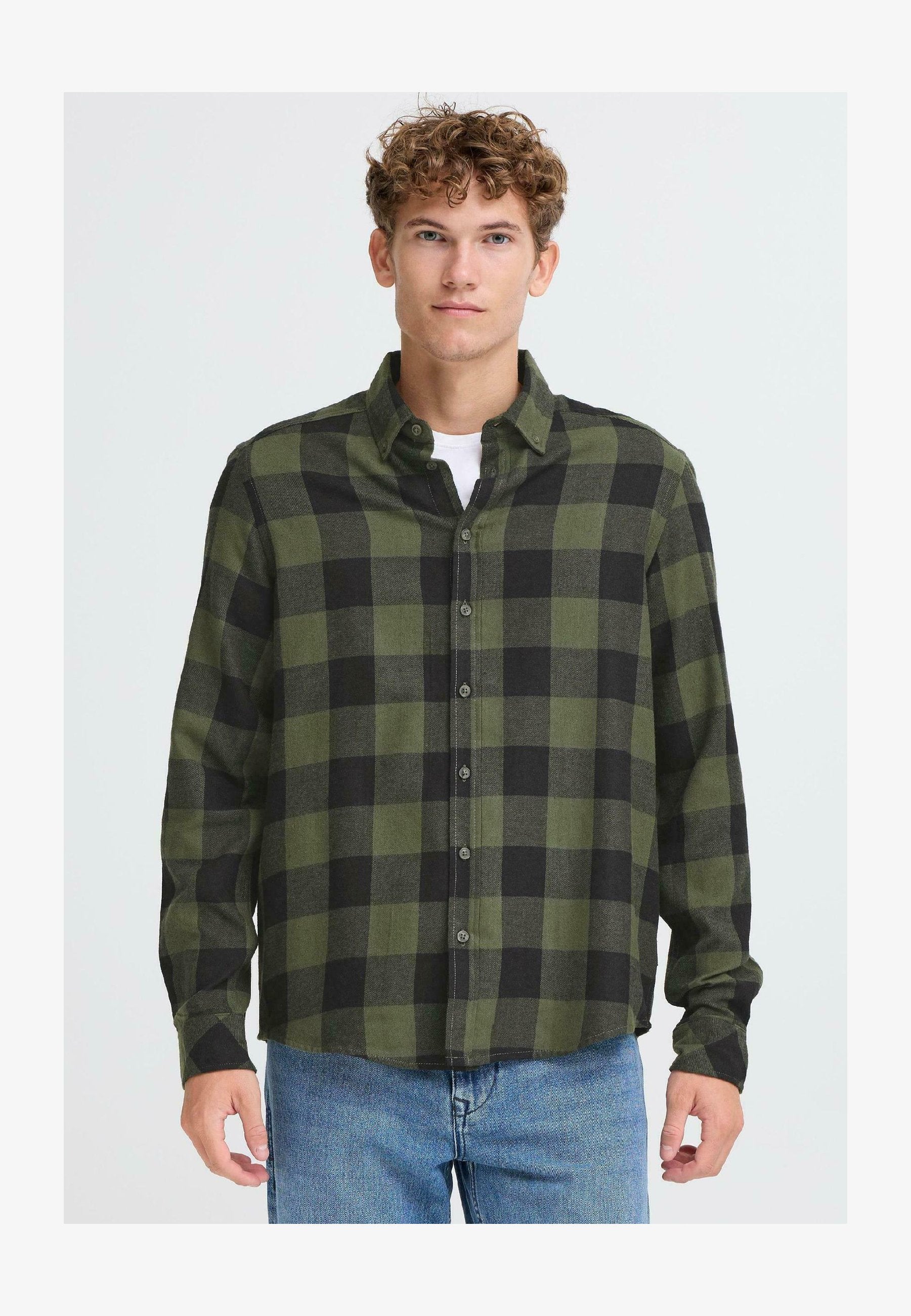 BHORMA CHECKED - Chemise - thyme