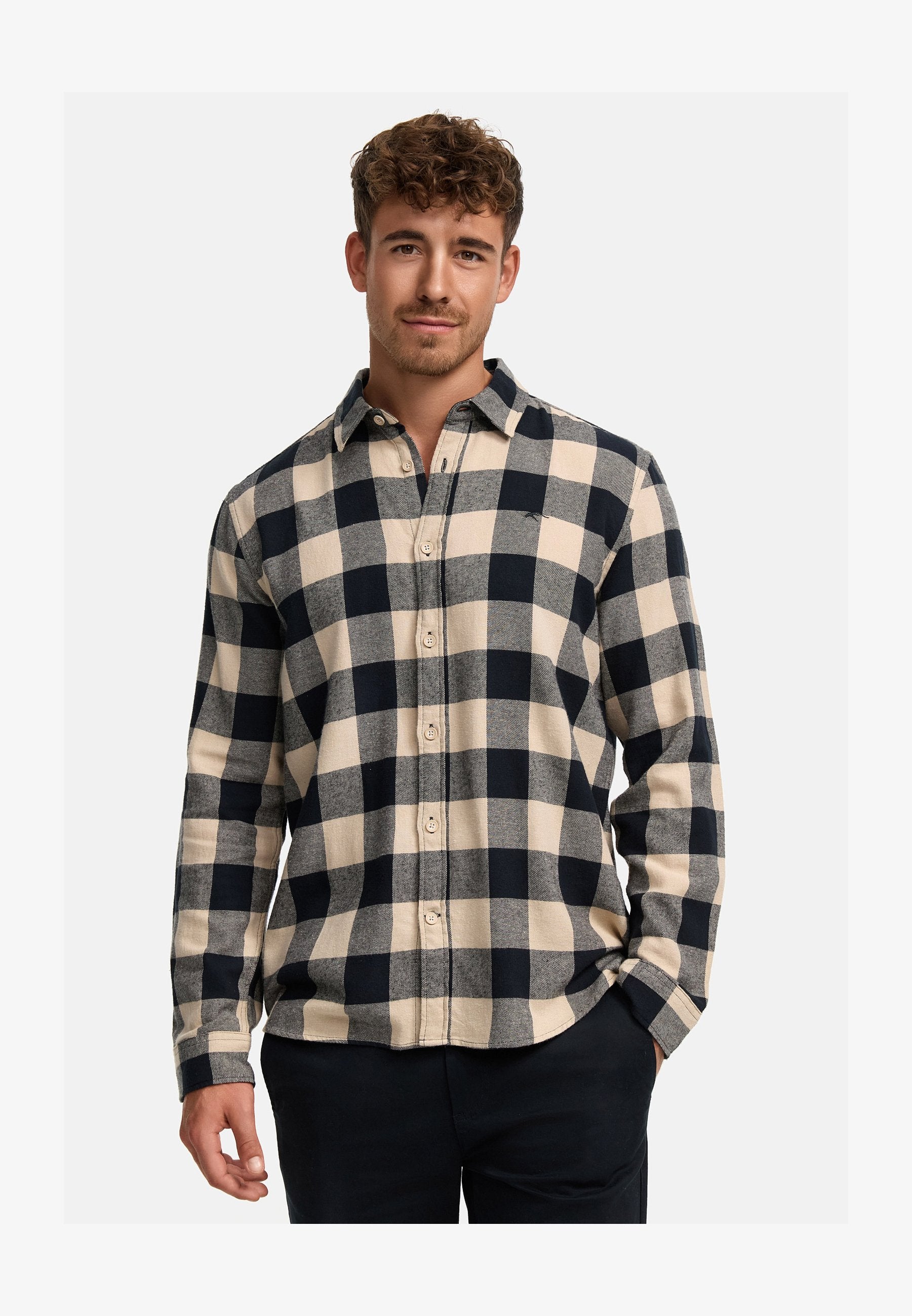 LANGARM - Chemise - irish cream