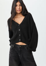 BUTTON-UP - Gilet - black