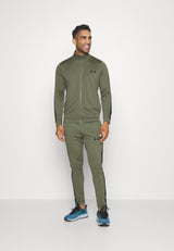 TRACK SUIT SET - Survêtement - marine green/black