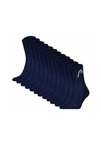UNISEX 12ER PACK - CREW LOGO - Chaussettes de sport - blau