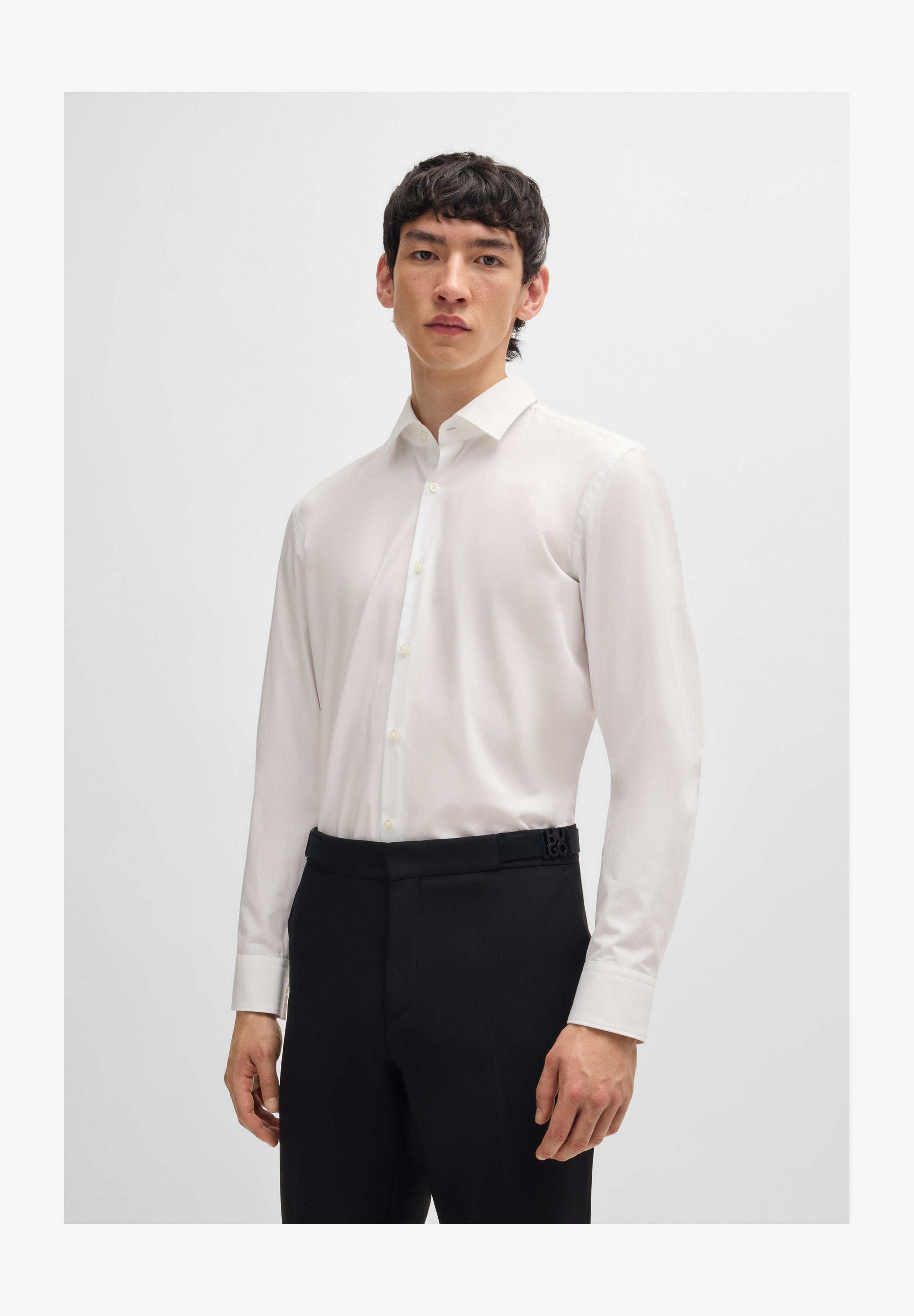 JENNO - Chemise classique - open white