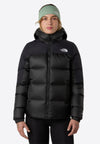 W DIABLO DOWN 2.0 HOODED JACKET - Doudoune - black heather/black