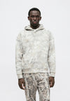 BOXY MIN LOGO - Sweat à capuche - grey
