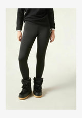 THERMAL PLUSH - Legging (type pantalon) - schwarz black