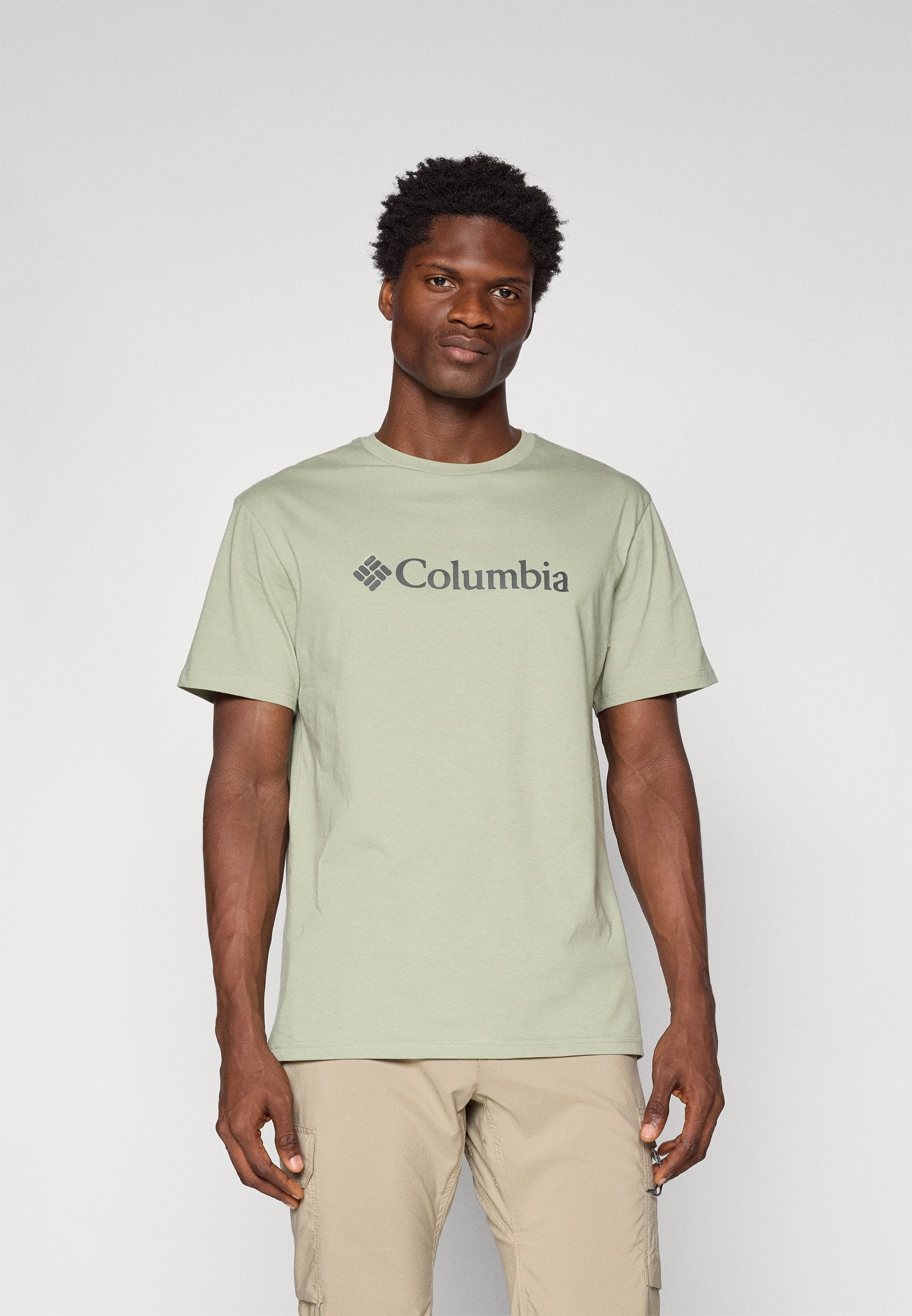 BASIC LOGO™ SHORT SLEEVE - T-shirt imprimé - safari