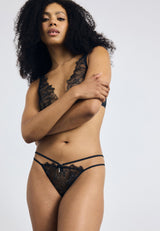THONG - String - black