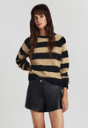 A RIGHE IN - Pullover - var ultrablack