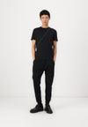 2 PACK - T-shirt basique - black/khaki