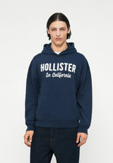 LOGO EXCLUSIVE - Sweat à capuche - dark blue