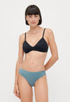PURE NO SHOW SOLID 3 PACK - Slip - halo gray/jasper blue/washed navy