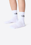 MULTI CUSH CREW SOCK 3 PACK - Chaussettes de sport - tnf white