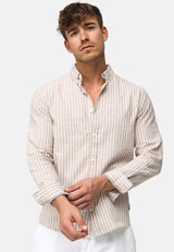 BRAYDEN - Chemise - greige
