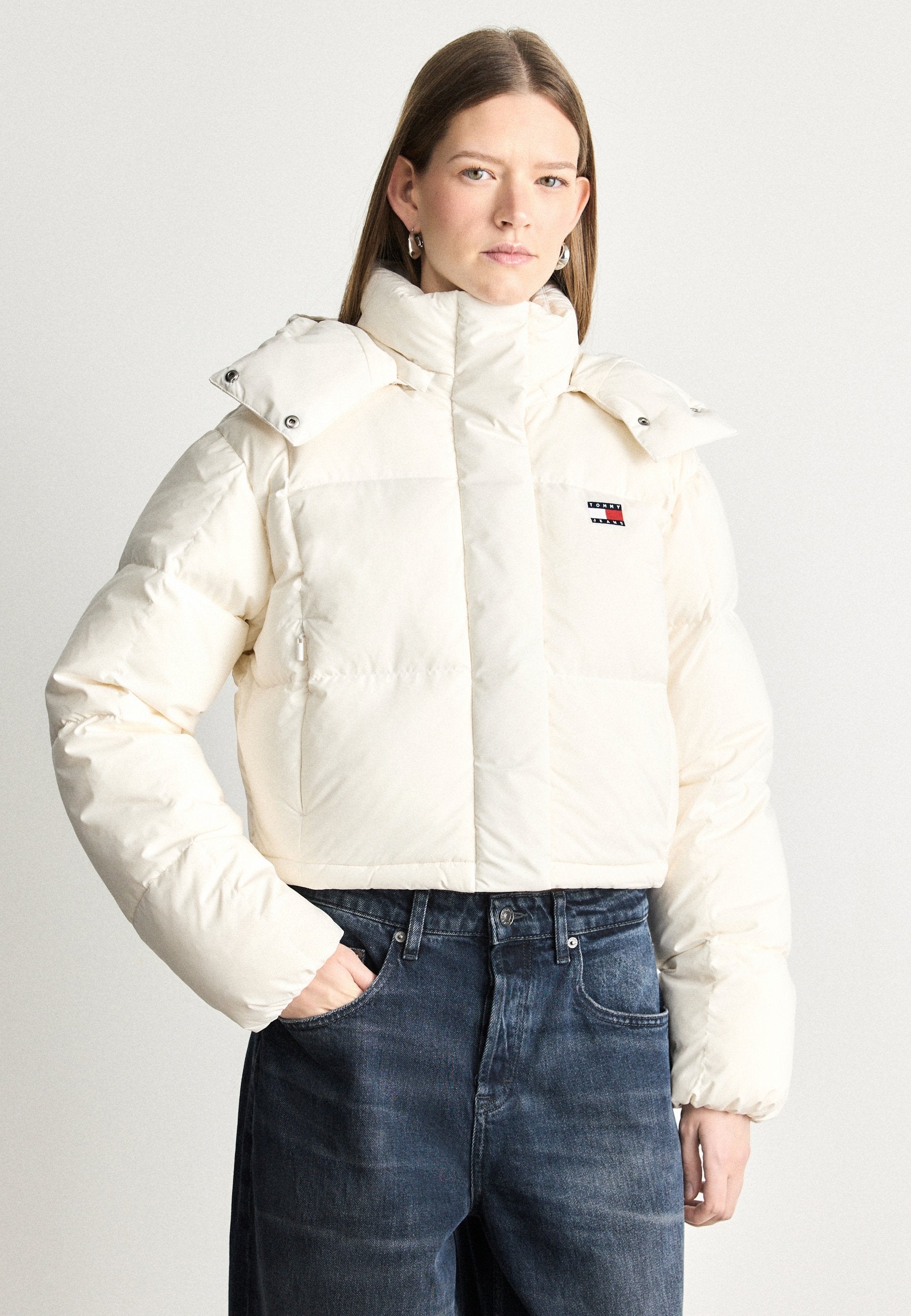 ALASKA GRID - Doudoune - ancient white