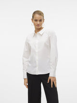 VMANNA FITTED - Chemisier - bright white