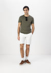 3 PACK - T-shirt basique - brown/beige/light blue