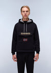 BURGEE WINT - Sweat à capuche - black beauty