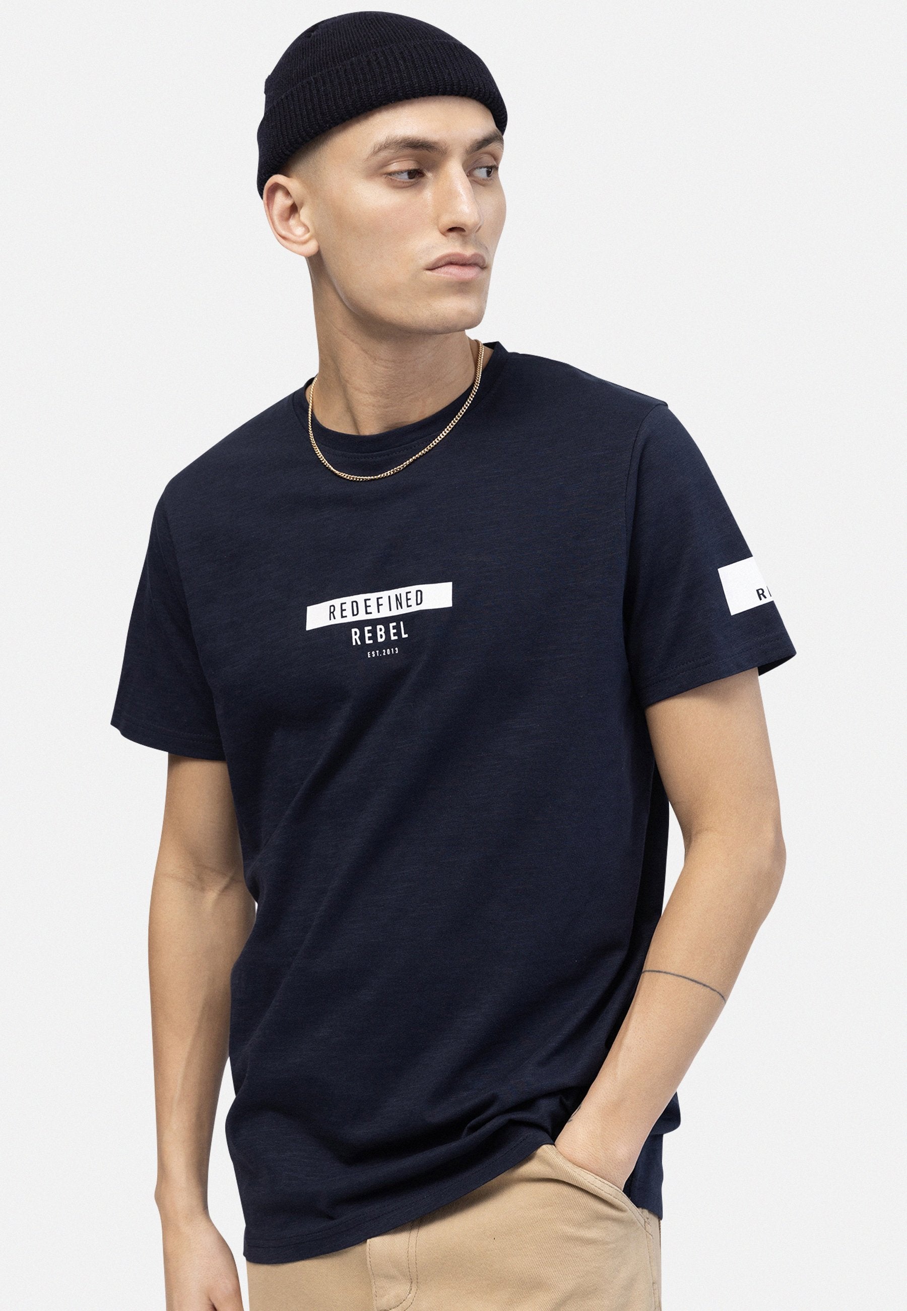 GUTI TEE - T-shirt imprimé - sky captain