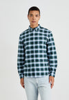 AUTHENTIC BUTTON DOWN - Chemise - dark green