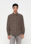 ONSALP RLX 2PKT WASHD LS NOOS - Chemise - brown