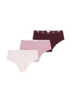HIPSTER 3 PACK - Slip - scarlet red